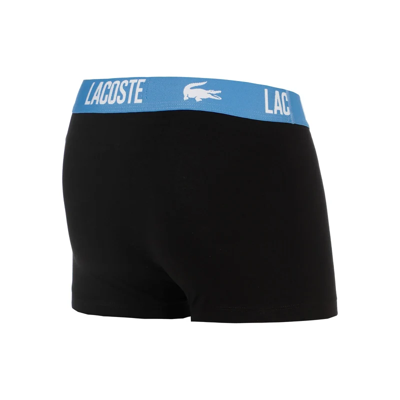 Cotton Stretch Boxer Short 3er Pack Herren - dunkelblau, grau