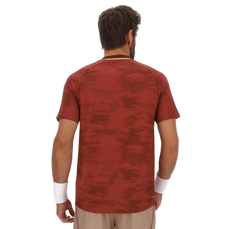 Tech VI T-Shirt Herren - dunkelrot