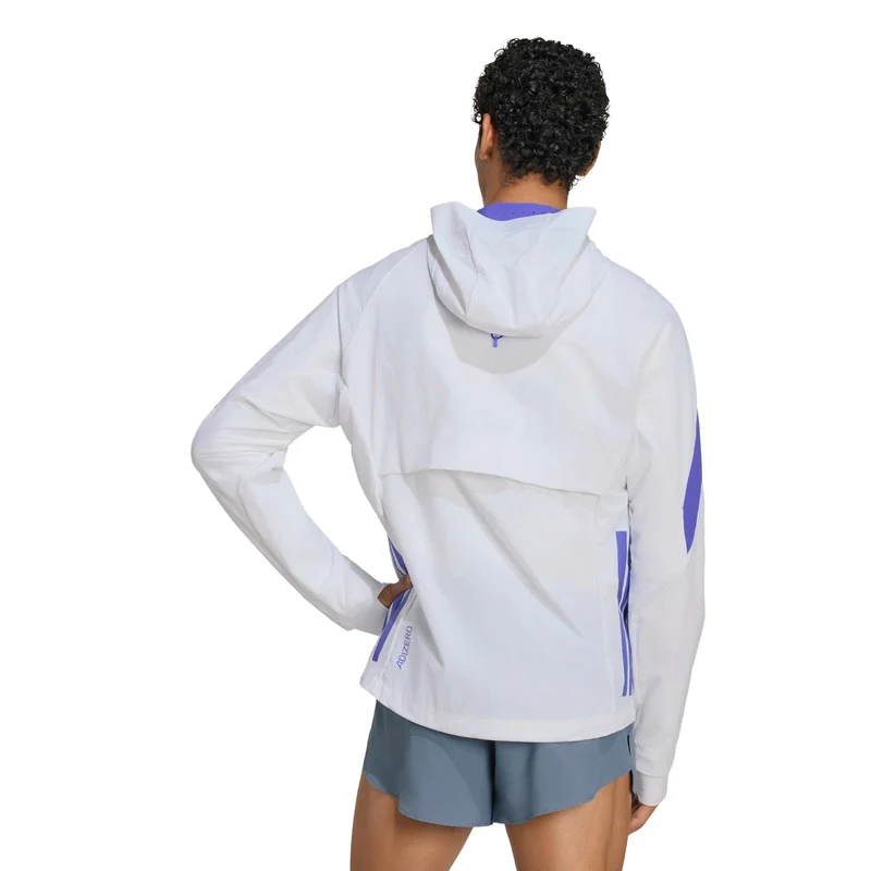 adizero Laufjacke Herren - weiß, blau