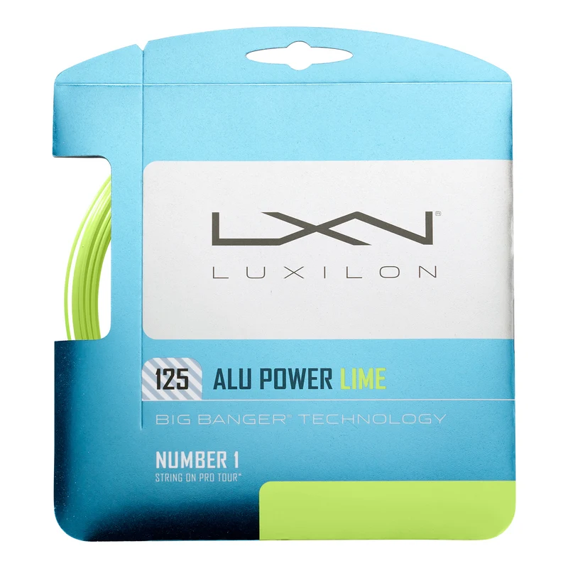 Alu Power Saitenset 12,2m-Limette