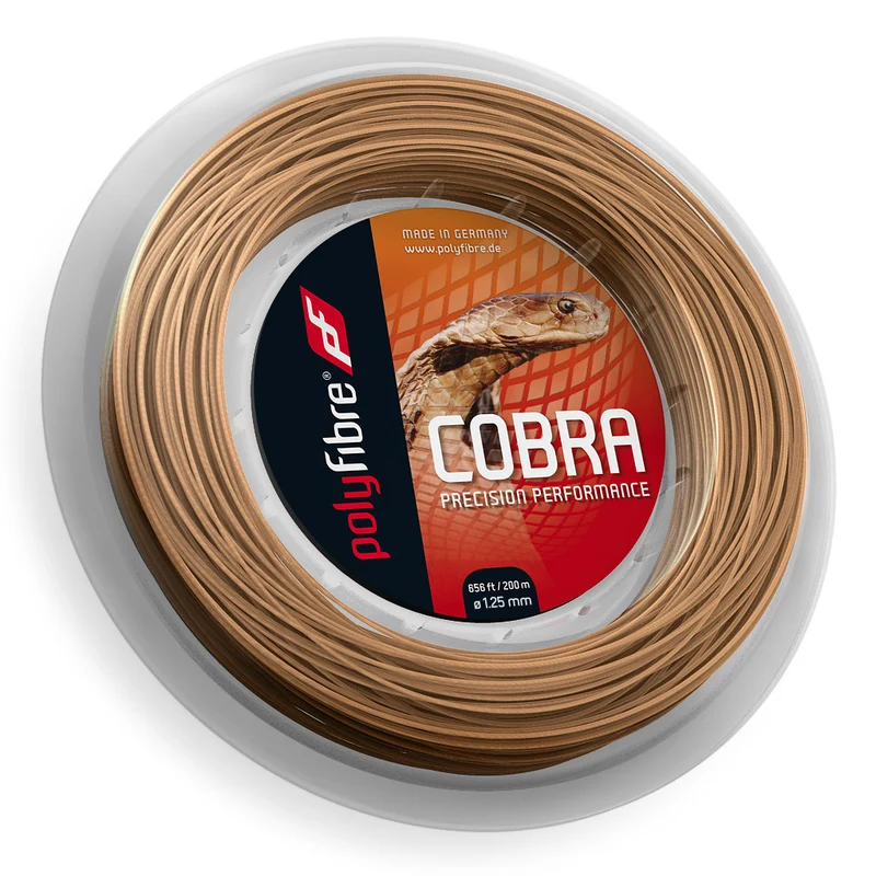 Cobra Beige/braun Saitenrolle 200m-Beige