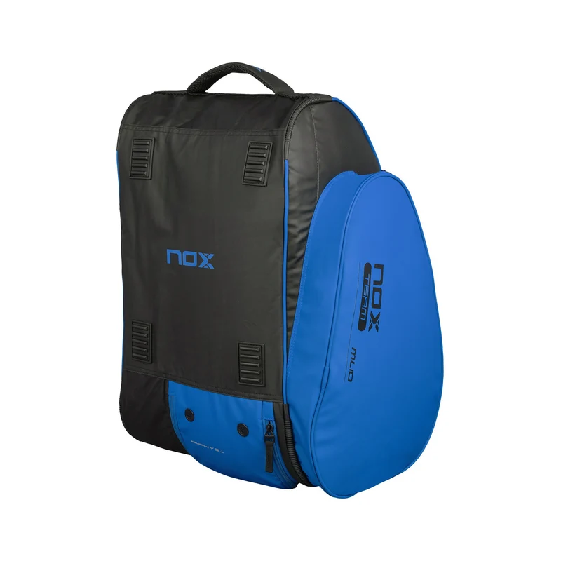 ML10 Team Padelschlägertasche -schwarz, blau