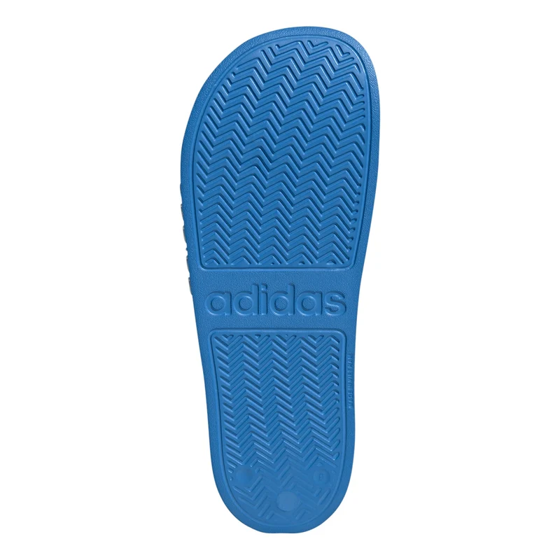 Adilette Shower Badelatschen Unisex - blau, gelb