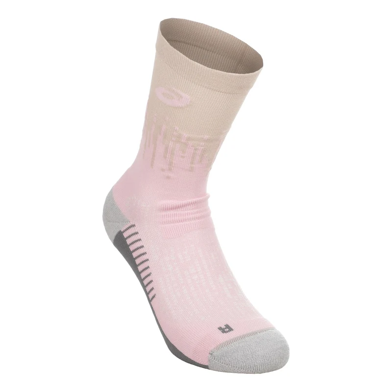 Performance Crew Laufsocken - rosa, creme