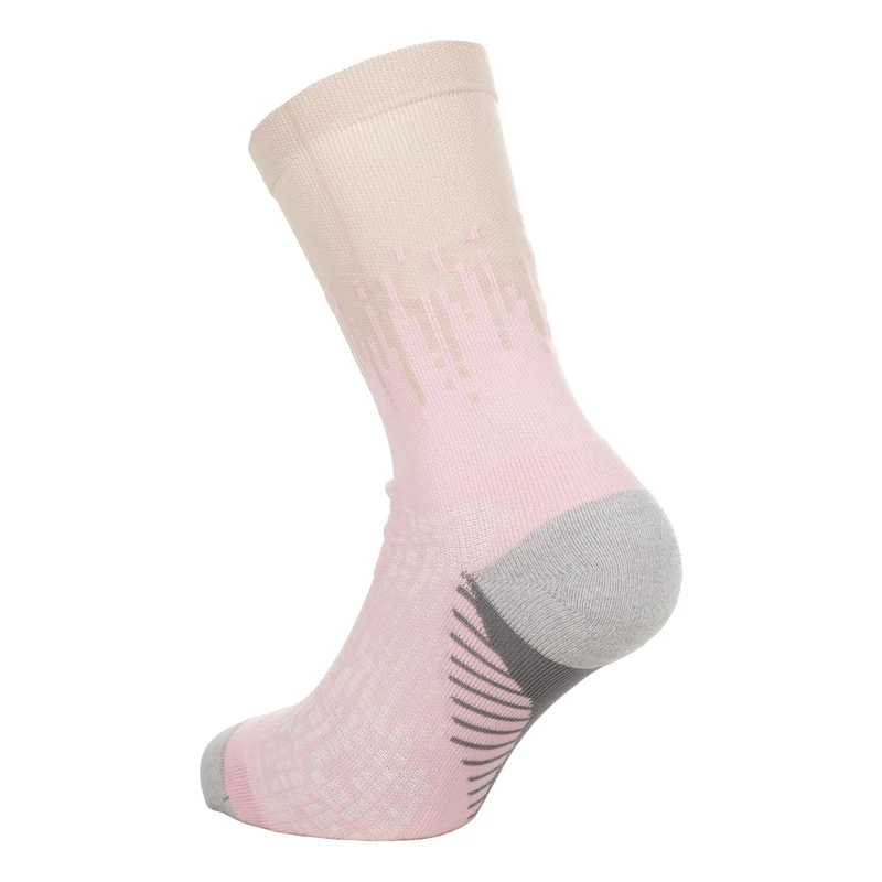 Performance Crew Laufsocken - rosa, creme
