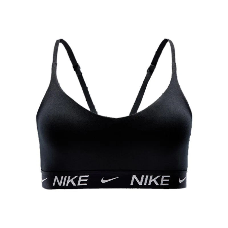 Dri-Fit INDY Light Support Sport-BH Damen - schwarz, schwarz