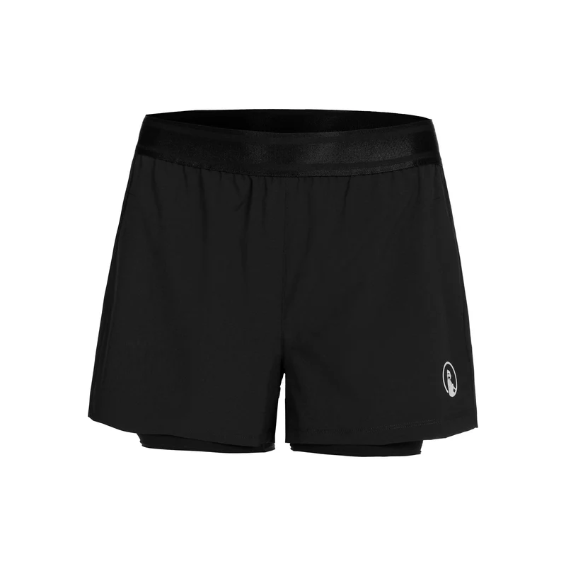 Point 2in1 Shorts Damen-Schwarz