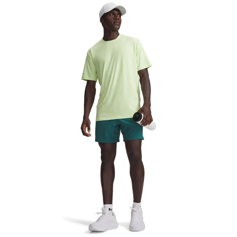Vansih Woven 6in Shorts Herren-grün, schwarz matt