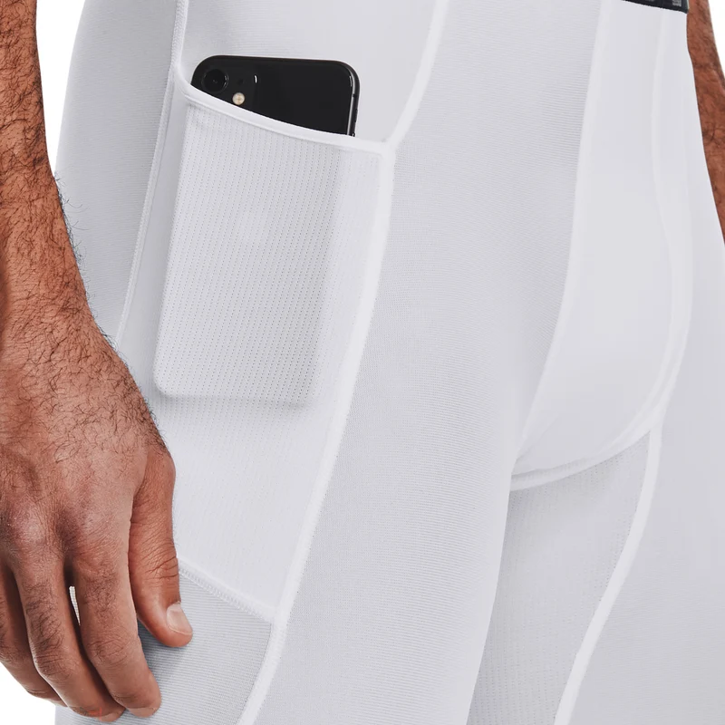 Heatgear Tight Herren-Weiß,Schwarz