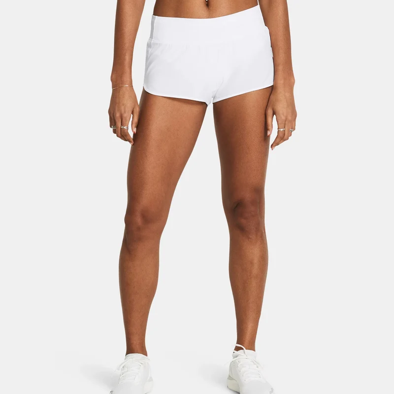 Launch Pro 2in Laufshorts Damen-Weiß