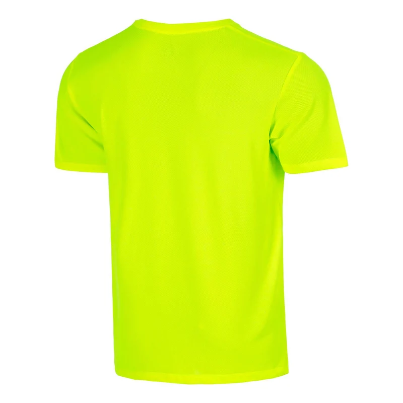 Solid T-Shirt Herren-neongelb