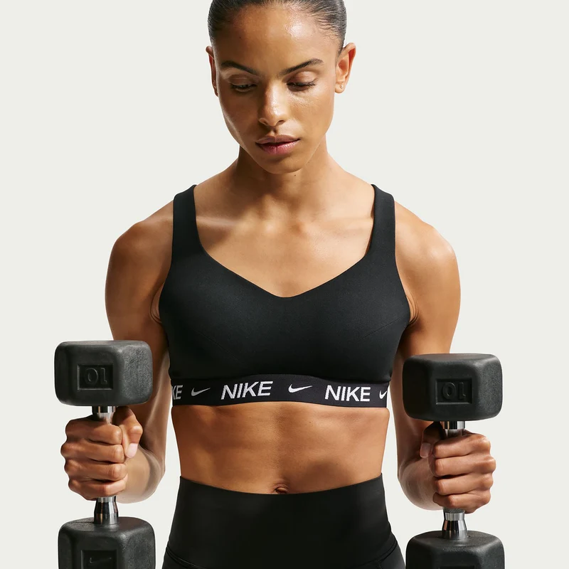 Indy High Support Sport-BH Damen - schwarz