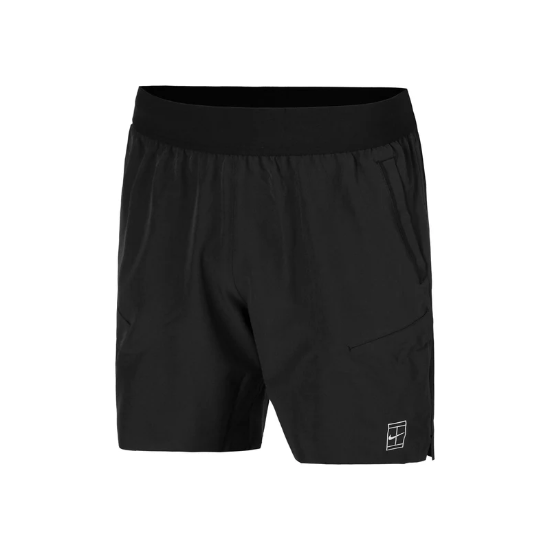 Court Dri-Fit Advantage 6in Shorts Herren-Schwarz,Weiß