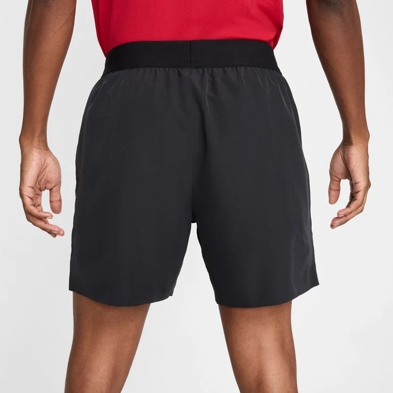 Court Dri-Fit Advantage 6in Shorts Herren-Schwarz,Weiß
