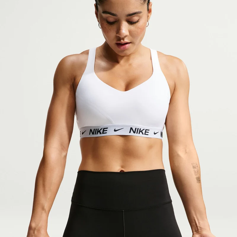 Indy High Support Sport-BH Damen - weiß