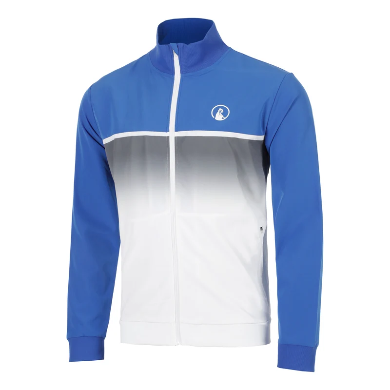 Faded Trainingsjacke Herren - blau, weiß