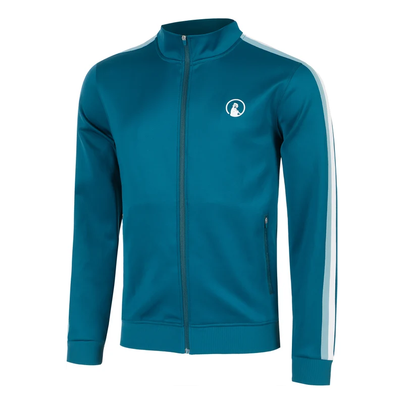 Create Stripes Trainingsjacke Herren-Petrol,Mehrfarbig