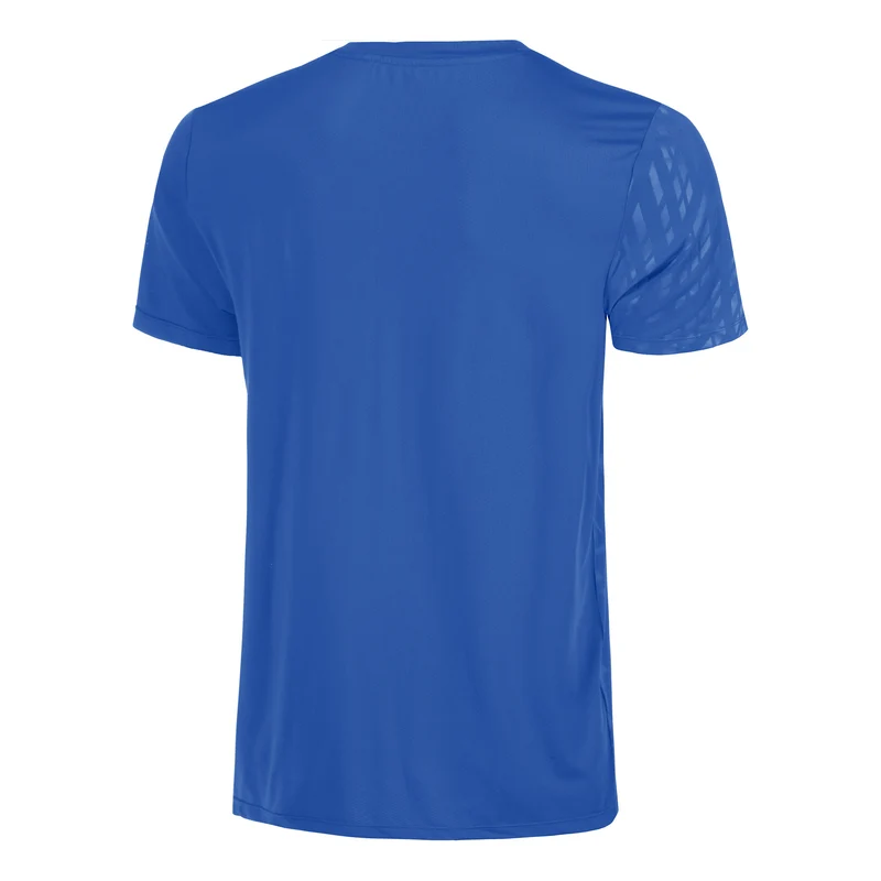 Receiver Embossed T-Shirt Herren - blau, weiß