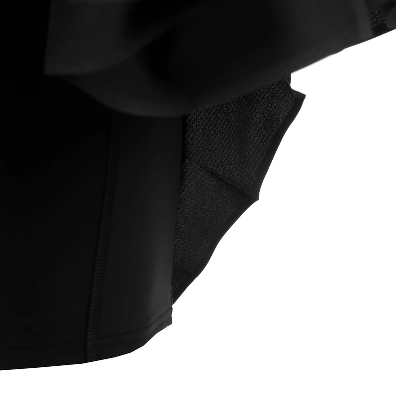 Court Pleated Rock Damen-Schwarz