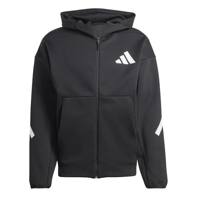 Trainingsjacke Herren-Schwarz,Weiß