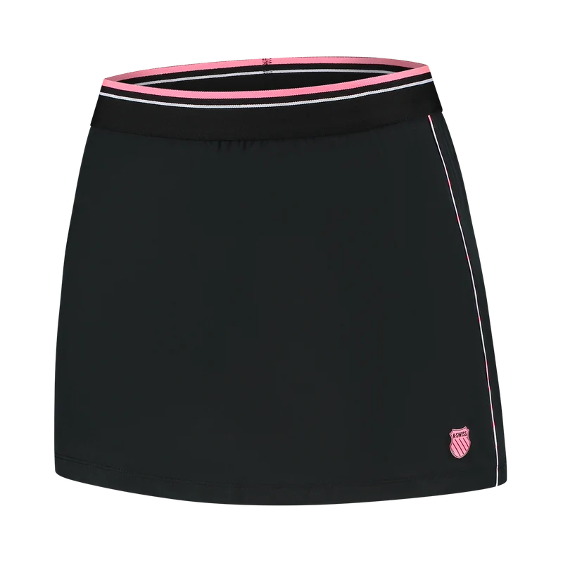 K-Swiss Hypercourt Skirt 6 (Ladies) - Black/Pink