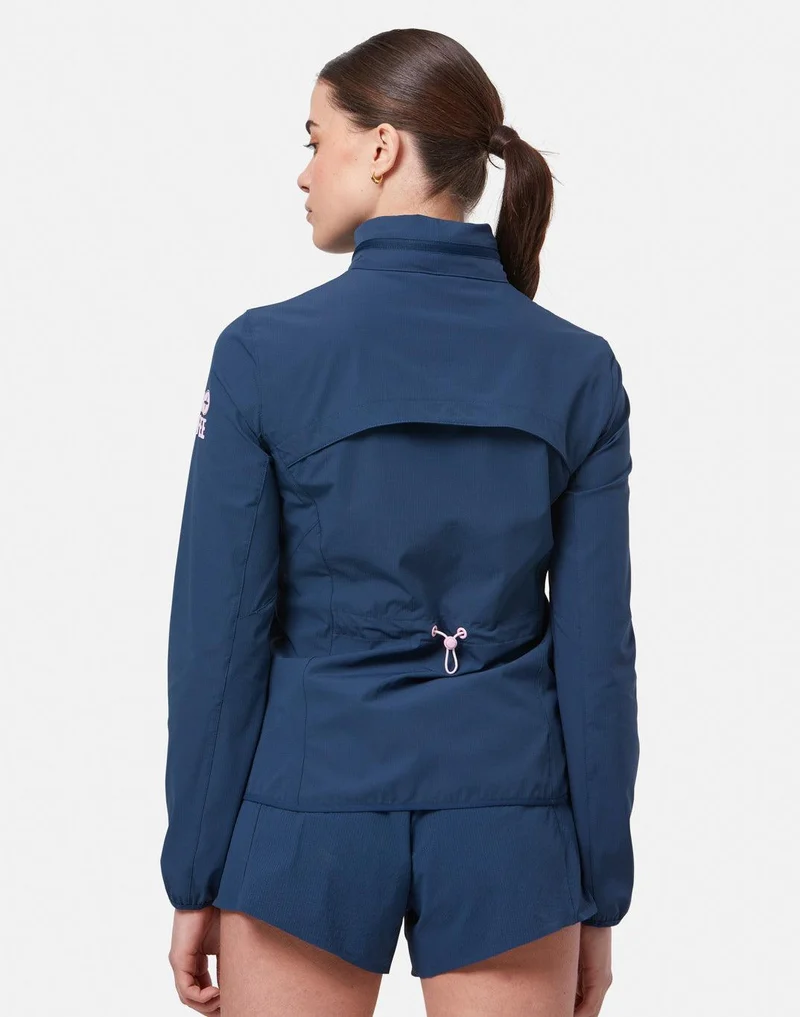 GymPlusCoffee Celero Jacket (Ladies) - Petrol Blue