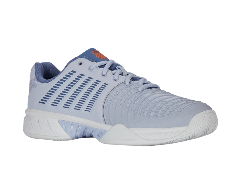 K-Swiss Express Light 3 (Mens) - Arctic Ice/Infinity/Scarlet Ibis