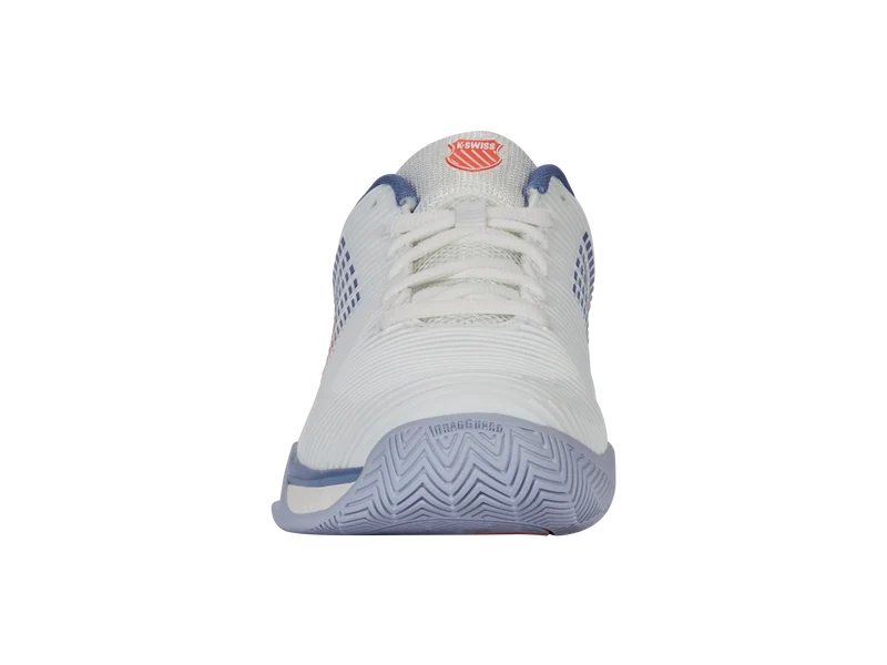 K-Swiss Hypercourt Express 2 (Mens) - Lucent White/Infinity/Scarlet Ibis