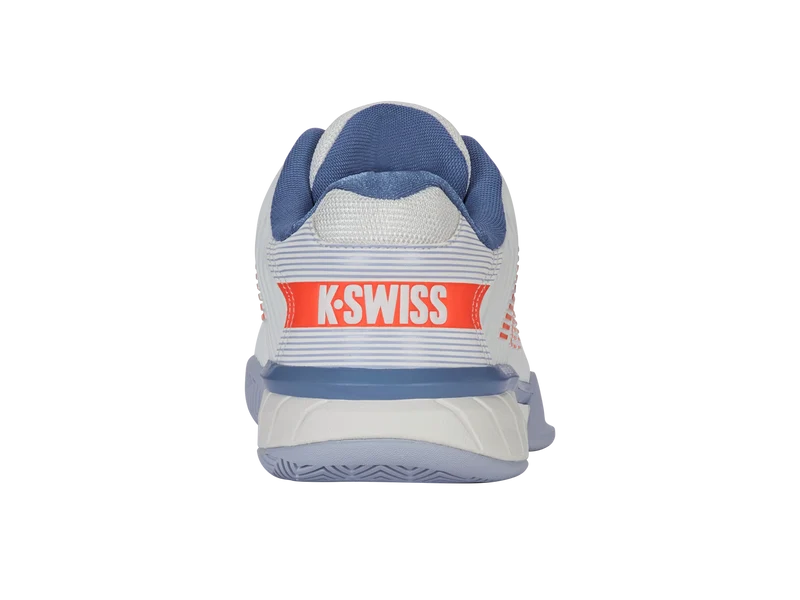 K-Swiss Hypercourt Express 2 (Mens) - Lucent White/Infinity/Scarlet Ibis