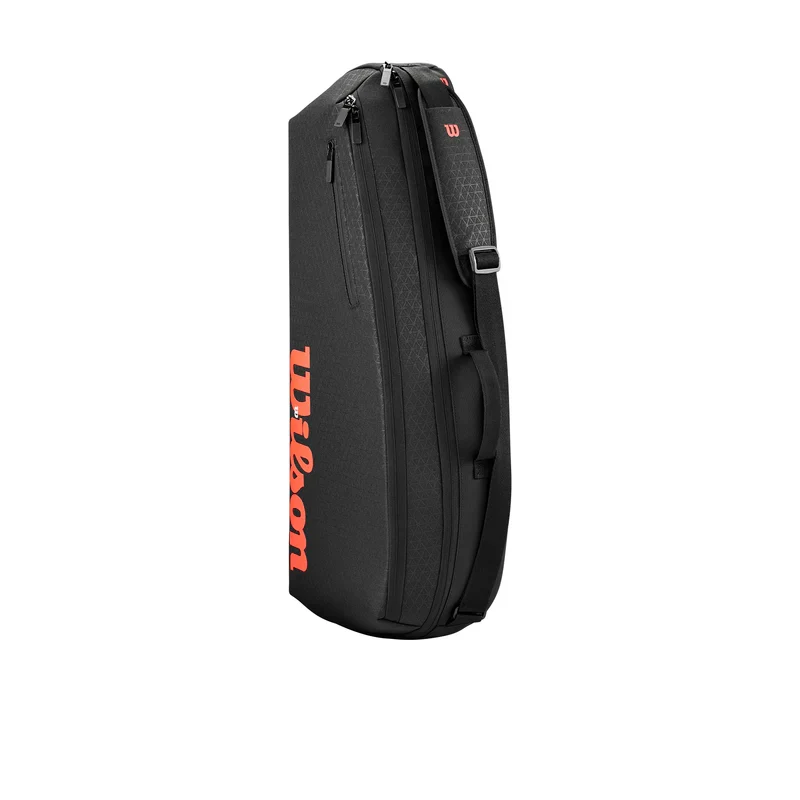 Wilson Clash V3 6 Pack Racket Bag - Black/Red
