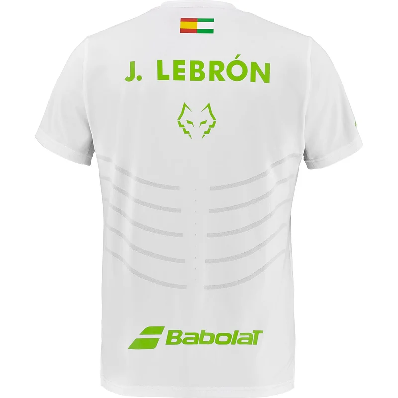Babolat Replica Juan Lebron T-shirt (White/White)