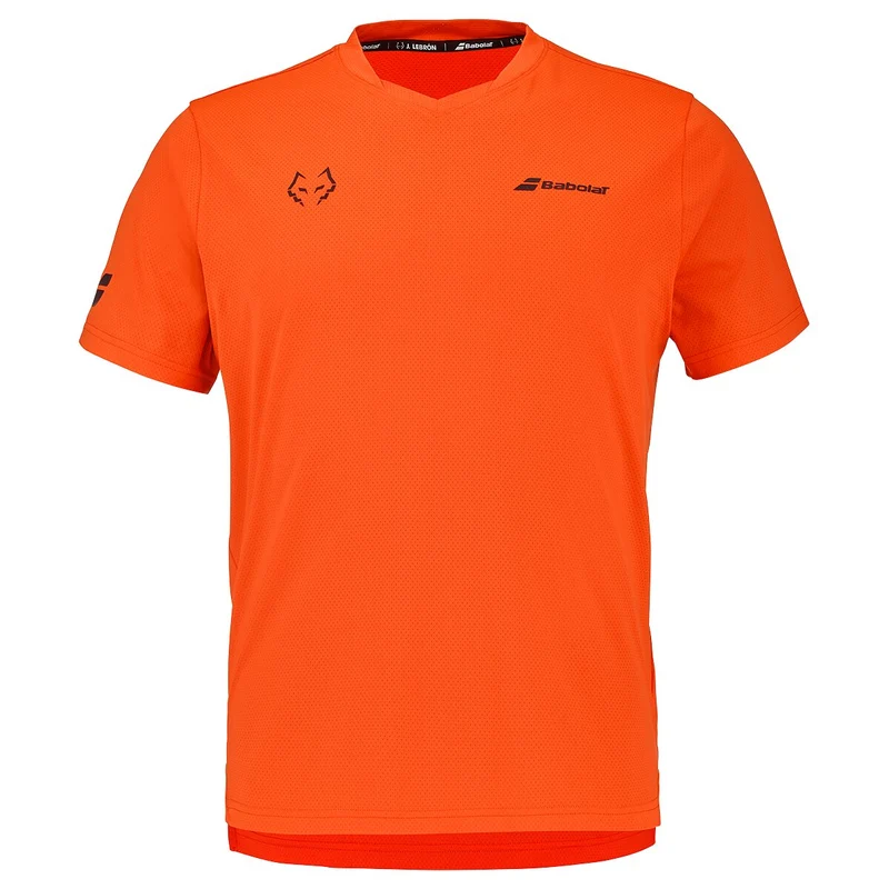 Babolat Crew Neck Tee Juan Lebron (Red Orange)
