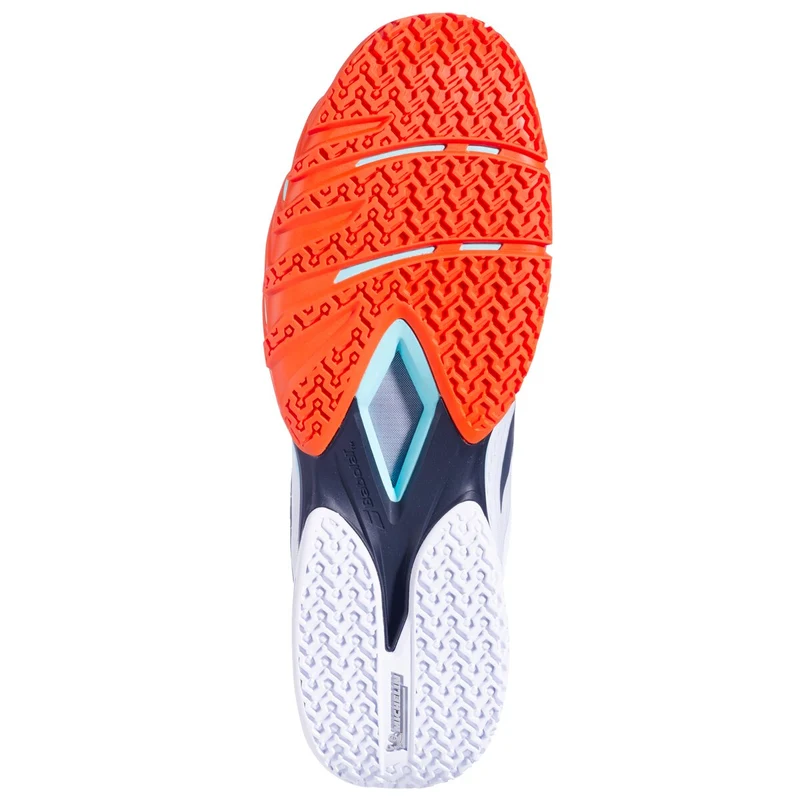 Babolat Premura 3 Men Juan Lebron Padel Shoes (White Orange)
