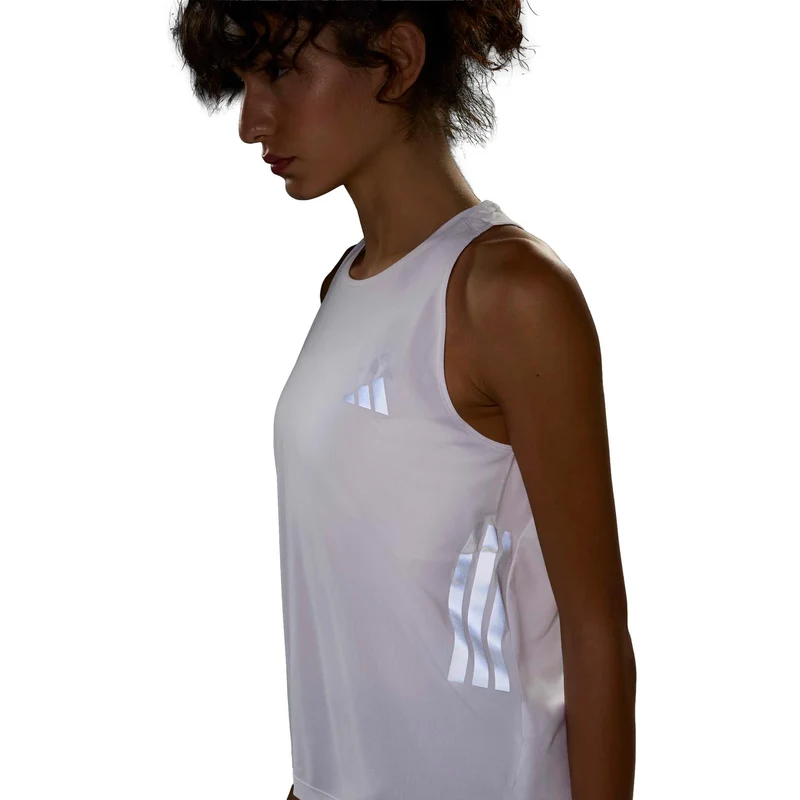 adi365 Iconic Laufshirt Damen-weiß
