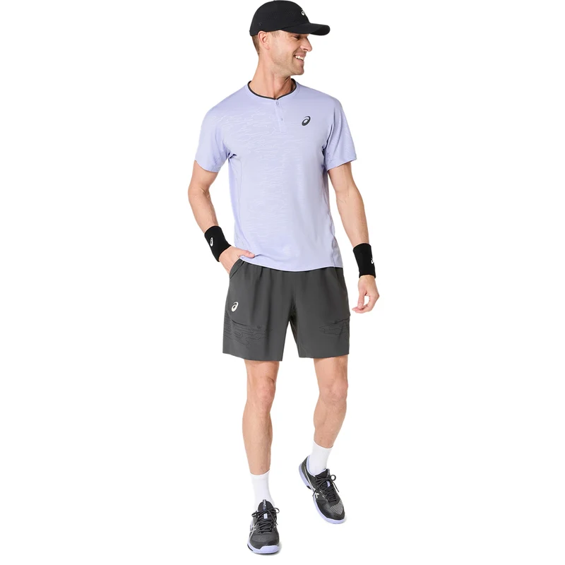 Match Laser Cut 7in Shorts Herren - dunkelgrau, dunkelblau