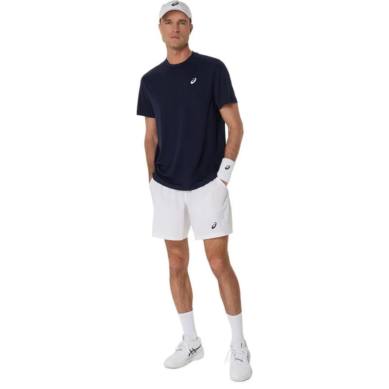 Court T-Shirt Herren-Dunkelblau
