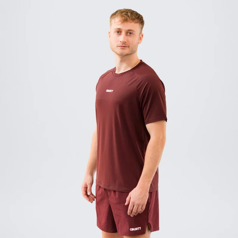 Performance T-Shirt Herren - rot