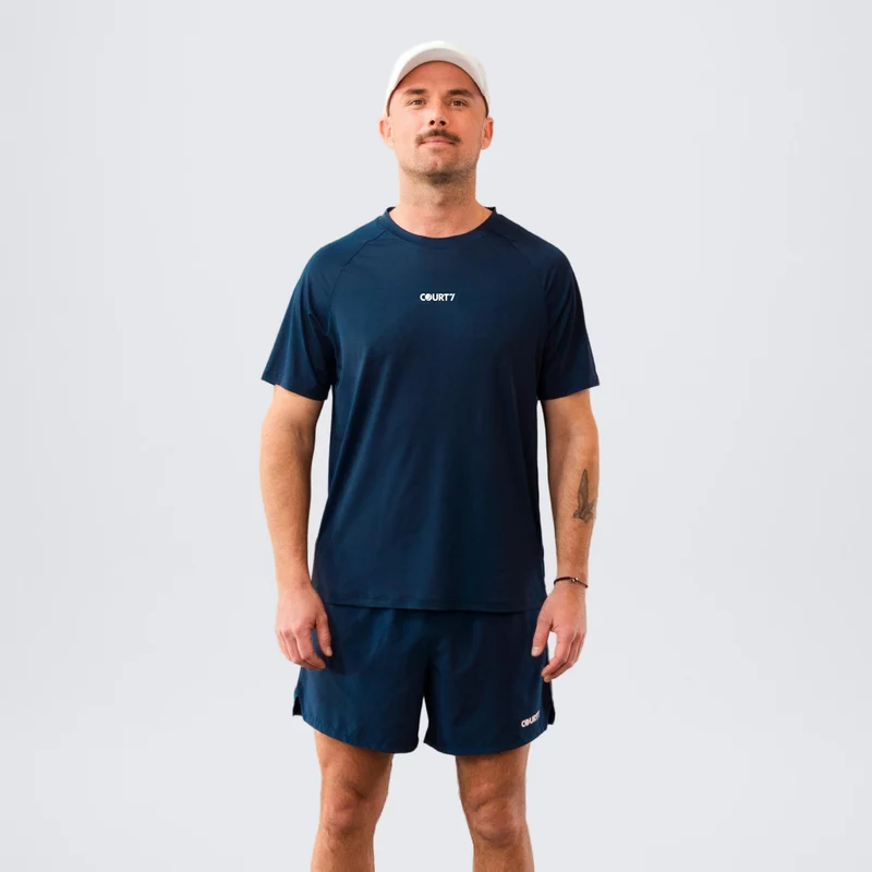 Performance T-Shirt Herren - blau