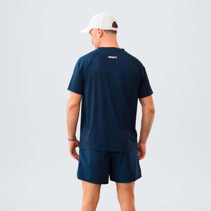 Performance T-Shirt Herren - blau