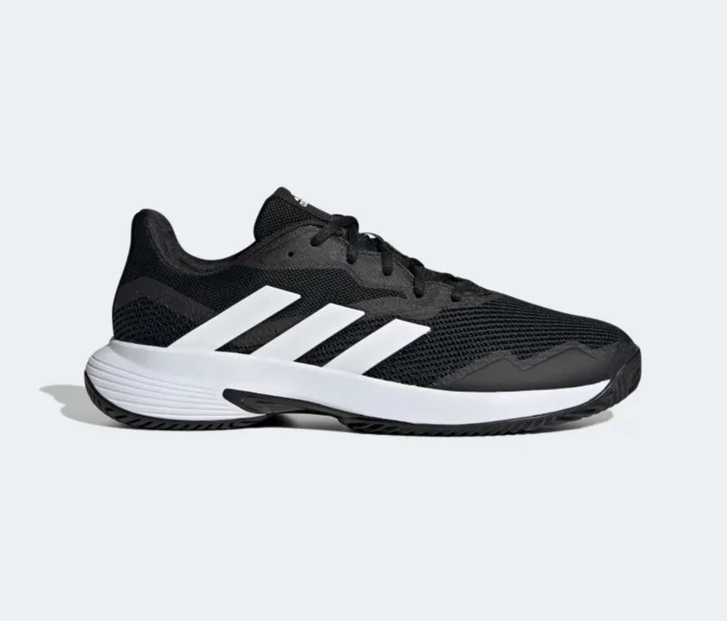 Adidas CourtJam Padel Shoes (Core Black/Cloud White/Core Black)