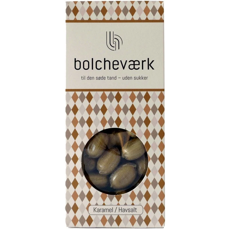 Sahne Karamell mit Meersalz – Zuckerfreie Bonbons