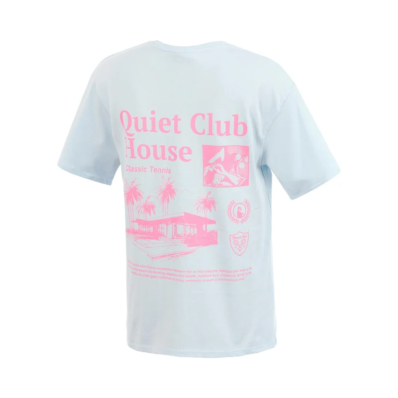 Club House Loose Fit T-Shirt Kinder - hellblau