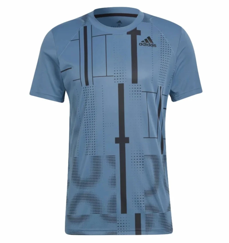 Adidas Club Graph T-shirt (Altered Blue/Black)