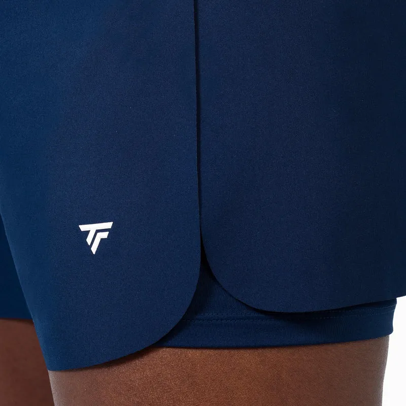Team Stretch Shorts Damen - dunkelblau