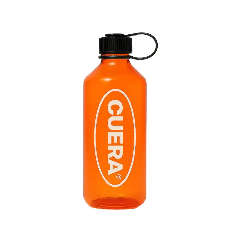 Cuera Water Bottle, Slim Top (Orange)