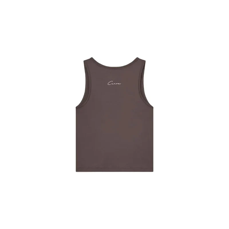 Cuera Oncourt Slim Tank Top (Dark Brown)