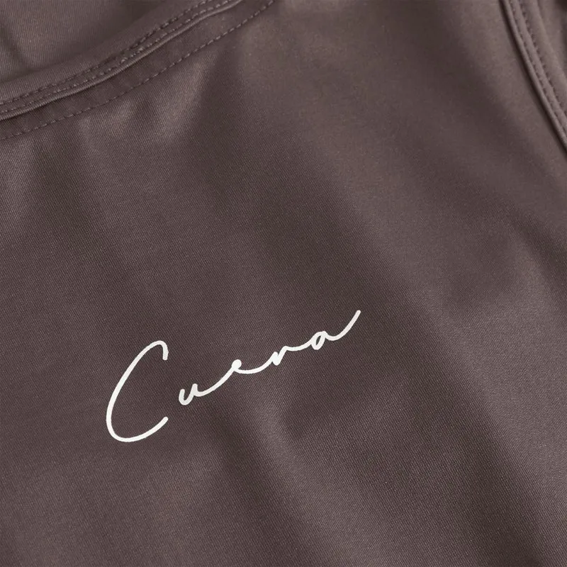 Cuera Oncourt Slim Tank Top (Dark Brown)