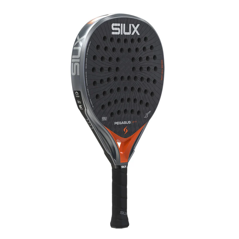 Siux Pegasus Pro 2026 Padel Racket (Lava Orange)