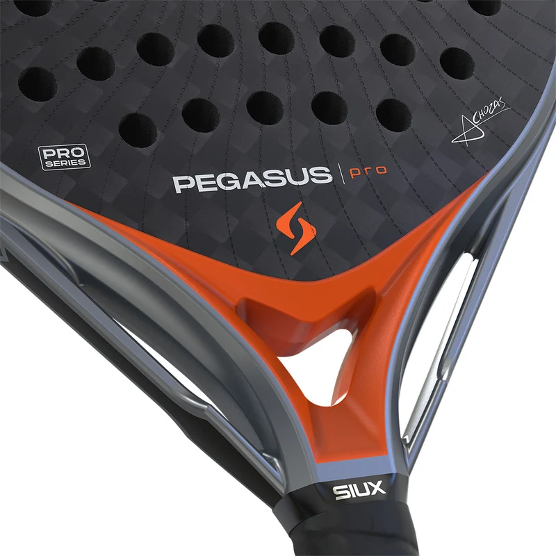 Siux Pegasus Pro 2026 Padel Racket (Lava Orange)