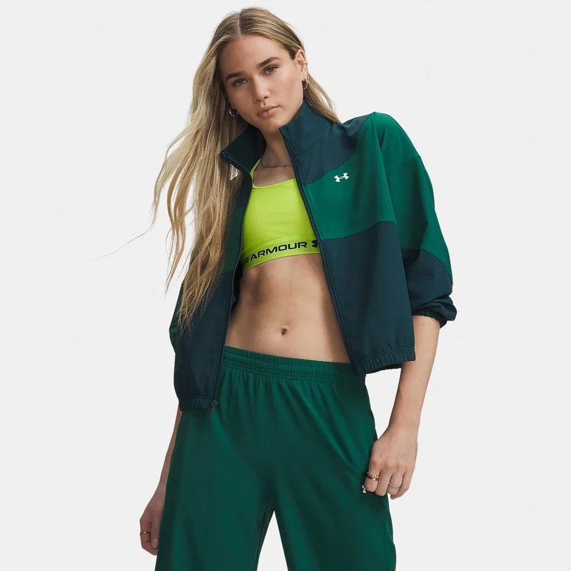 Rival Woven Trainingsjacke Damen - grün